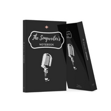 music notebook, songwriters book